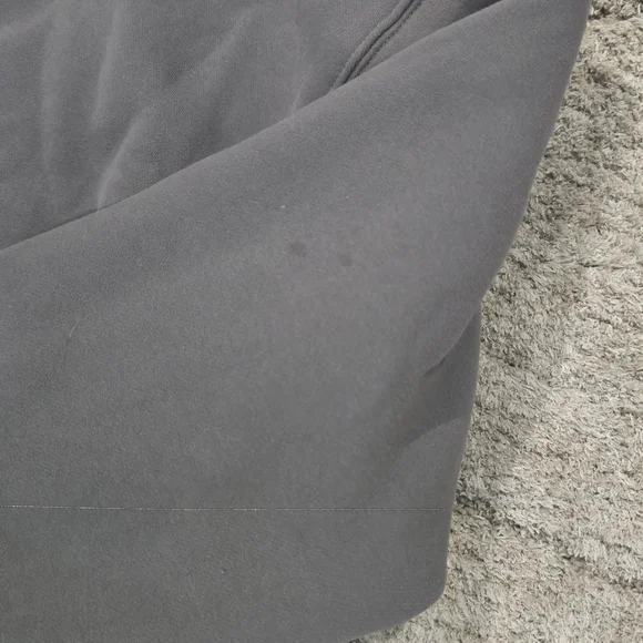 Comfort Cloud Oversized Wolf Gray Sweatpants And Zip Up Hoodie Men Women - Picture 9 of 9